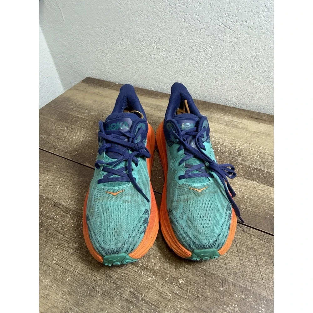 Hoka One One Men's Challenger ATR 7 Ceramic Vibrant Orange Size 10 D Shoes